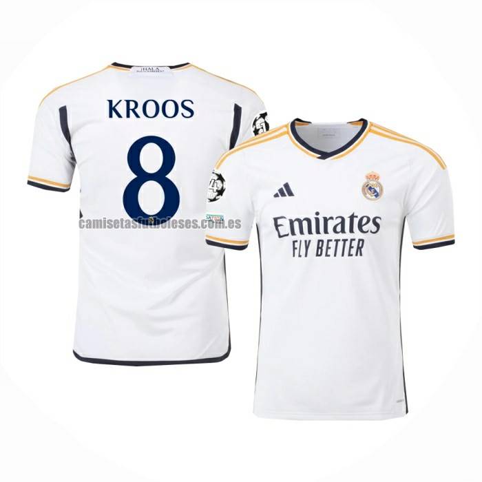 Camiseta Real Madrid Jugador Kroos Primera 2023 2024